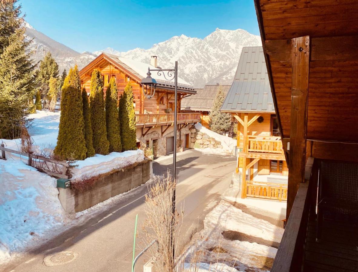 Chalet Marcel Puy-Saint-Vincent Pieds Des Pistes Villa Exterior photo
